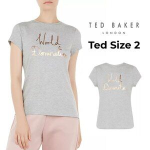 Ted Baker Ted Says Relax Janetia World Domination Tee